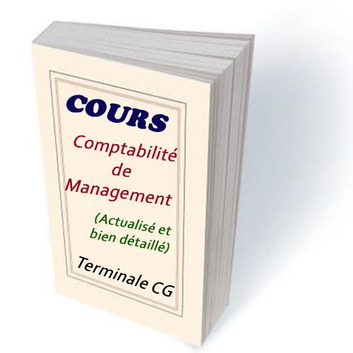 Couverture de cours de Comptabilité de Management TCG
