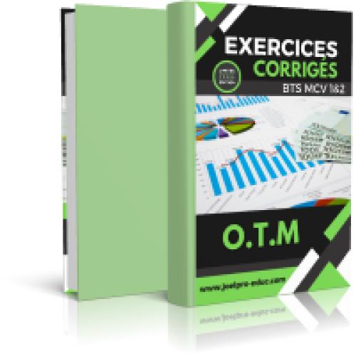 Couverture de Exercices Corrigés OTM BTS 1-2 MCV
