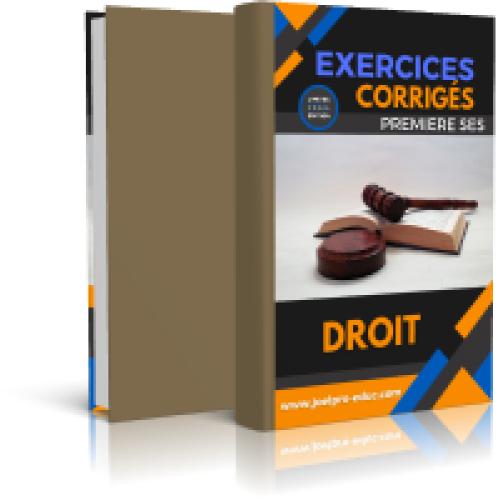 Couverture de Pack Exercices corrigés de Droit Pses