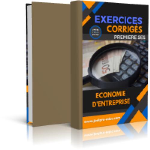 Couverture de Pack Exercices corrigés d'Economie d'Entreprise Pses