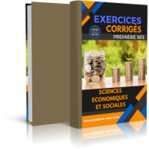 Couverture de Exercices corrigés de SES Pses