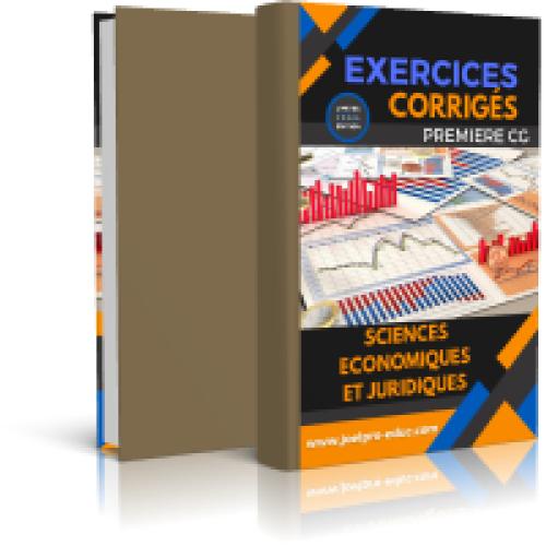 Couverture de Pack Exercices corrigés de Sciences Economiques et Juridiques PCG