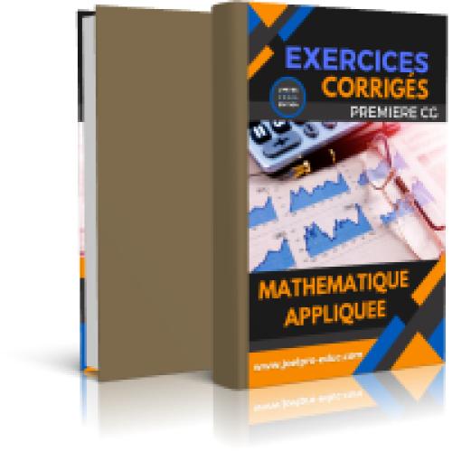 Couverture de Pack Exercices corrigés de Mathématique appliquée PCG