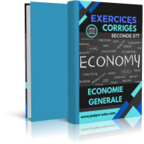 Couverture de Pack Exercices corrigés ECO-GENE 2nde STT