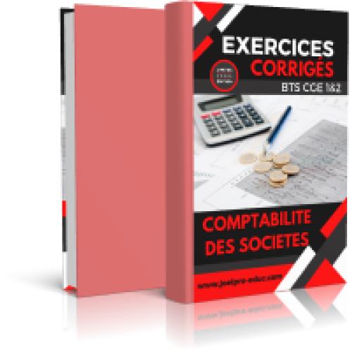 Couverture de Exercices Corrigés de Compta des Sociétés BTS CGE