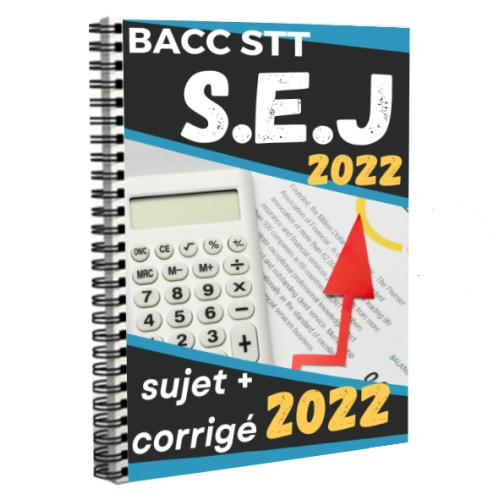Couverture de Épreuve corrigée S.E.J BACC ACA-ACC-CG-FIG 2022