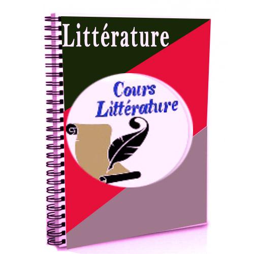 Couverture de Cours de Litterature 1ere