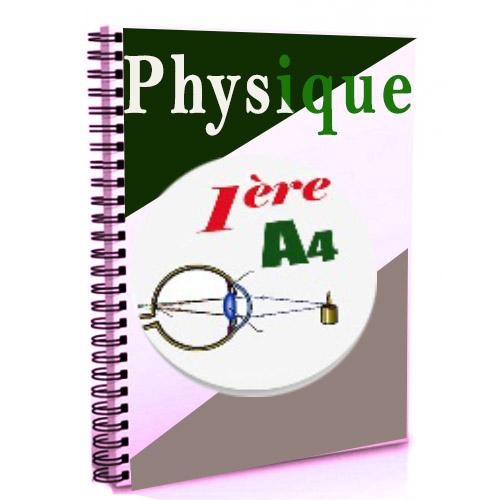 Couverture de Cours de Physique 1ere A4