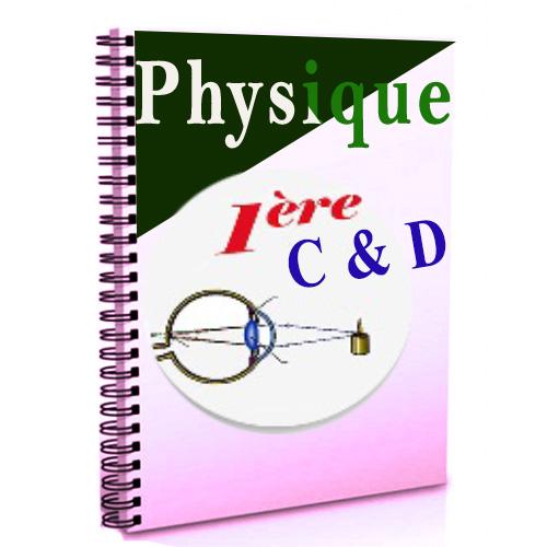 Couverture de Cours de Physique 1ere C et D