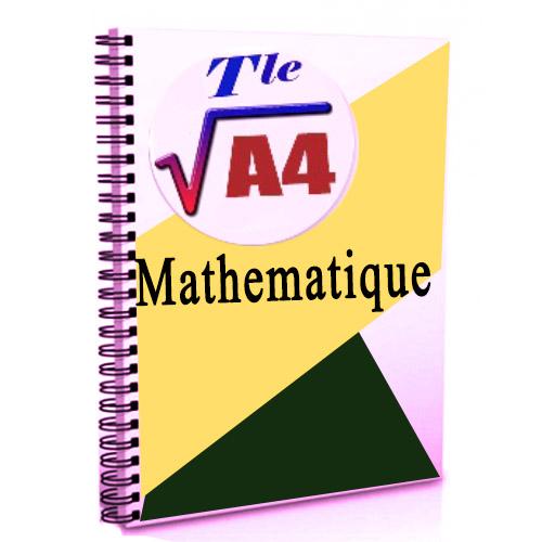 Couverture de Cours de Math Tle A4