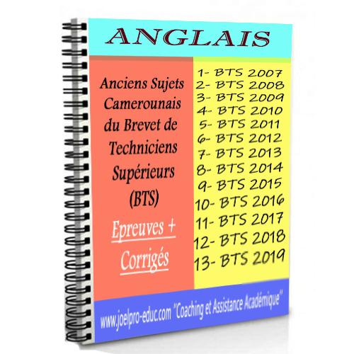 Couverture de Epreuves Anglais Corrigés BTS Tronc Commun