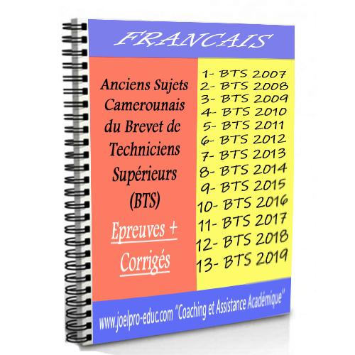 Couverture de 13 Epreuves Français Corrigées BTS Tronc Commun