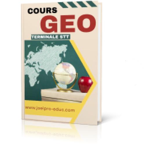 Couverture de Cours de Géographie Tle STT