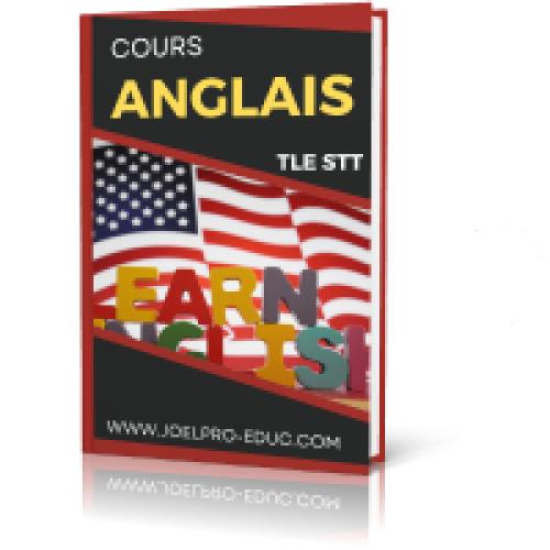 Couverture de Cours d'anglais Tle STT & SES